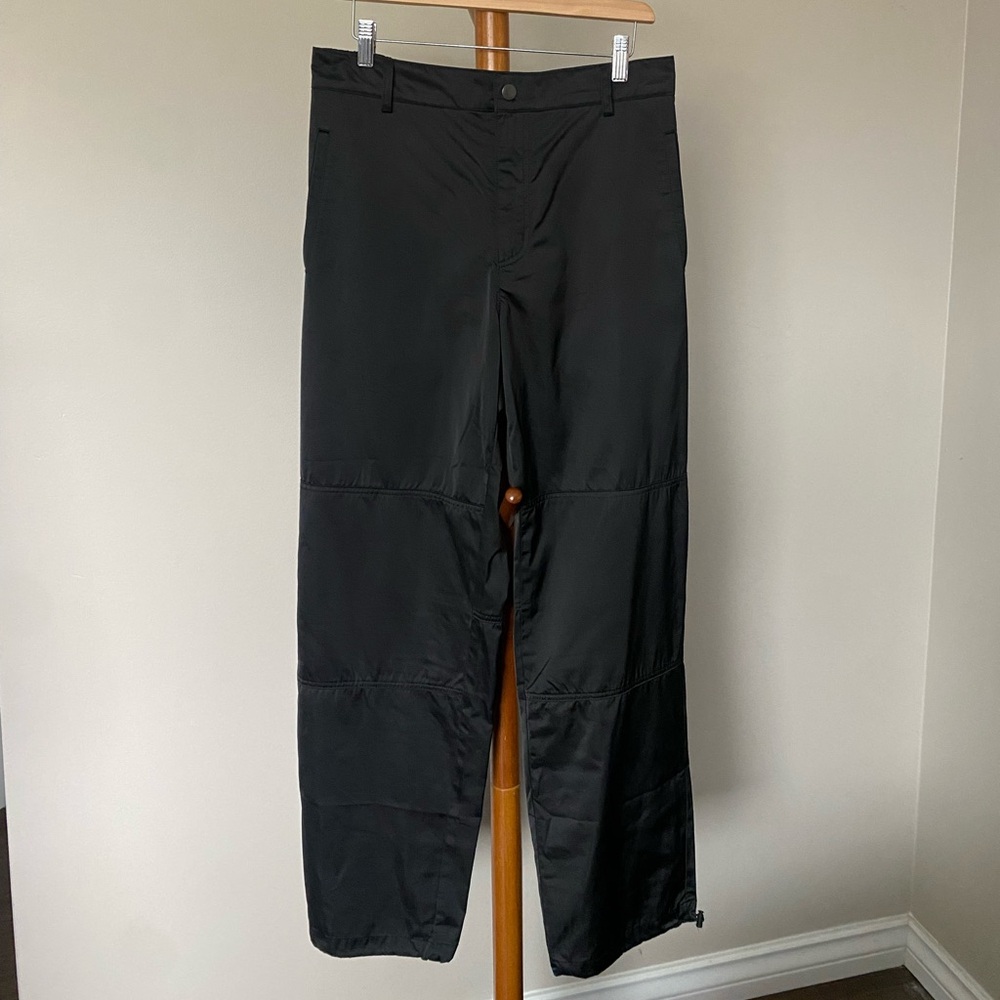 Satin Swishy Straight Leg Pant